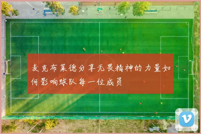 麦克布莱德分享无畏精神的力量如何影响球队每一位成员