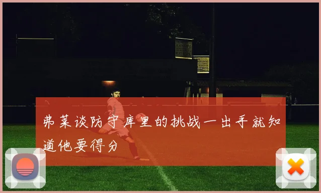 弗莱谈防守库里的挑战一出手就知道他要得分